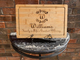 Personalized Engraved Bamboo Wood Cutting Board